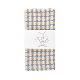 Gauze Tenugui Nyakotama Pattern GY