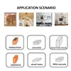 Drywall Anchor kit,40 Pieces M6x60mm Plastic Expander Anchor Screw Hole