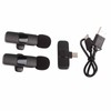 Wireless Lavalier Microphone Mini Plug and Play Live Stream Recording