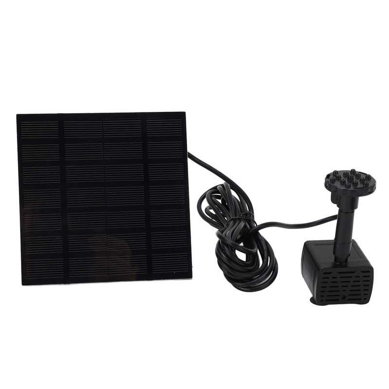 Solar Water Pump Maximum 120cm Head 70cm Height Dry Operation