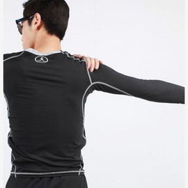 Unisex Oversized Long Sleeve Hooded Zip-Up Athletic Jacket & Rash Guard for Couples Black White M