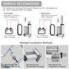 Justech Linear Actuator 12V Electric Actuator 50mm 100mm 200mm IP65