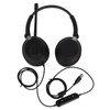 X6D USB 2 Telephone Headset Noise Cancelling Speaker Volume Adjustment
