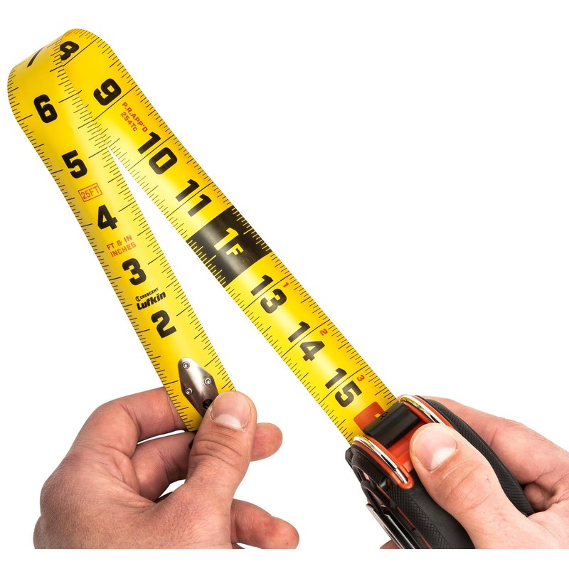 Lufkin 1-3/16" x 35' Shockforce™ G1 Dual Sided Tape Measure