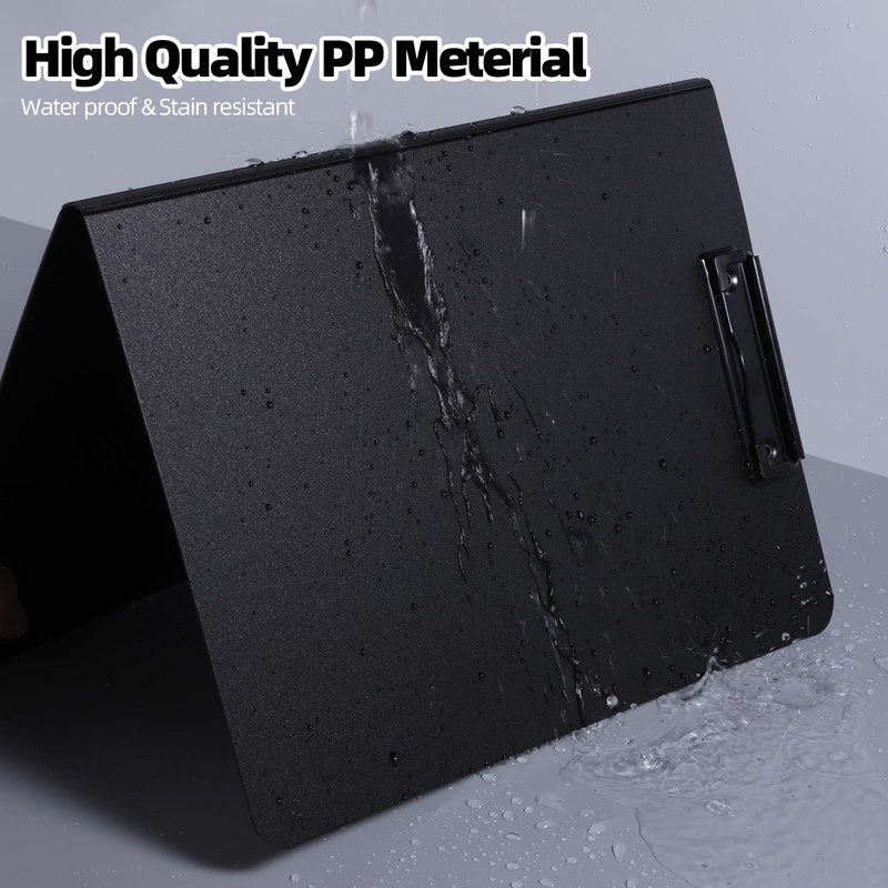 FRETONBA Clipboard Folder, A4 Foldable Clipboard with Horizontal and Vertical