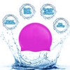 Syhood 6 Sets Swim Cap with Ear Plug & Nose