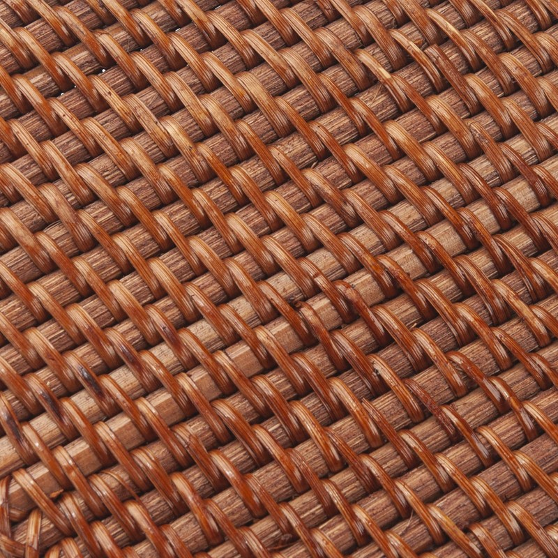 DECRAFTS Rattan Tissue Box Cover Natural Woven Facial Napkin Holder