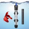 Nobleza Aquarium Heater 10-50L 50W Submersible Aquarium Heater with Thermostat