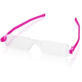 Nannini Compact One Optics Flat Folding Reading Glasses (1.5, Pink)