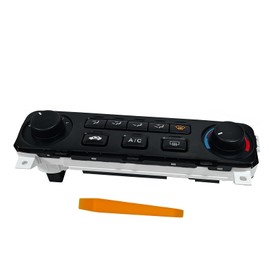 Zieichy 79600-S84-A21ZA A/C Climate Control Switch Module Panel Fit for 2001-2002 Honda Accord 2.3L L4/3.0L V6 A/C Climate Temp Unit, Replace 79600S84A21ZA HVAC Control