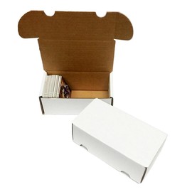 (10) 300 Count Corrugated Cardboard Storage Boxes by Max Pro for Baseball, Football, Basketball, Hockey, Nascar, Sportscards, Gaming & Trading Cards Collecting Supplies