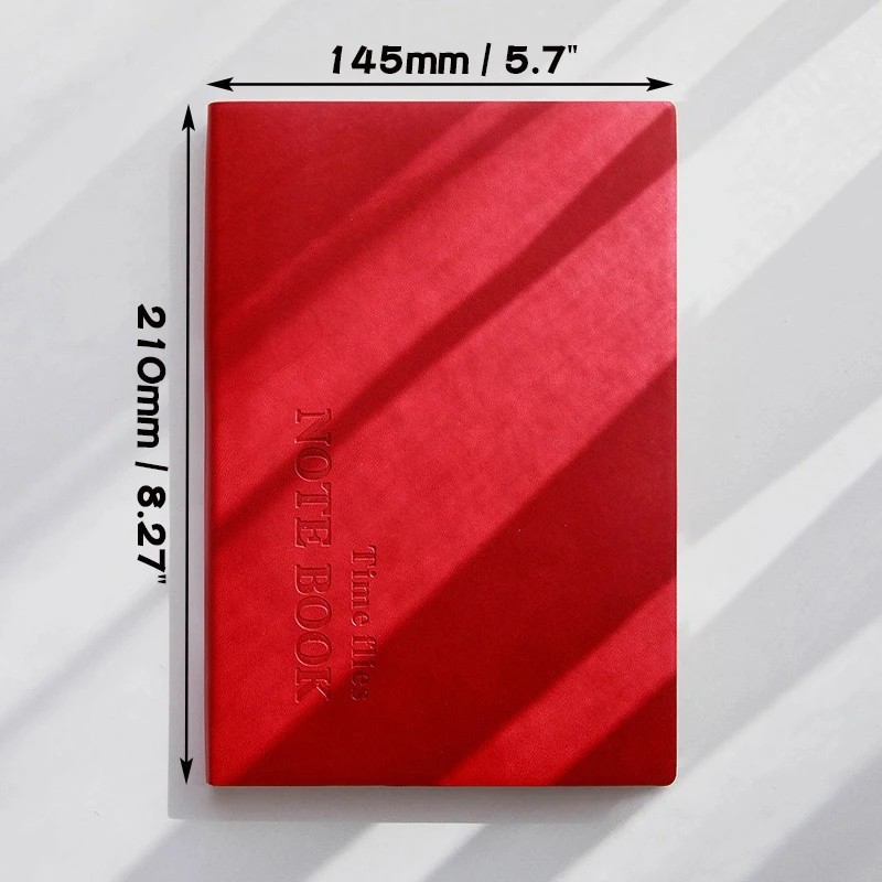 A5 Grid Notebook with 264 Pages – 80GSM Checkered Paper