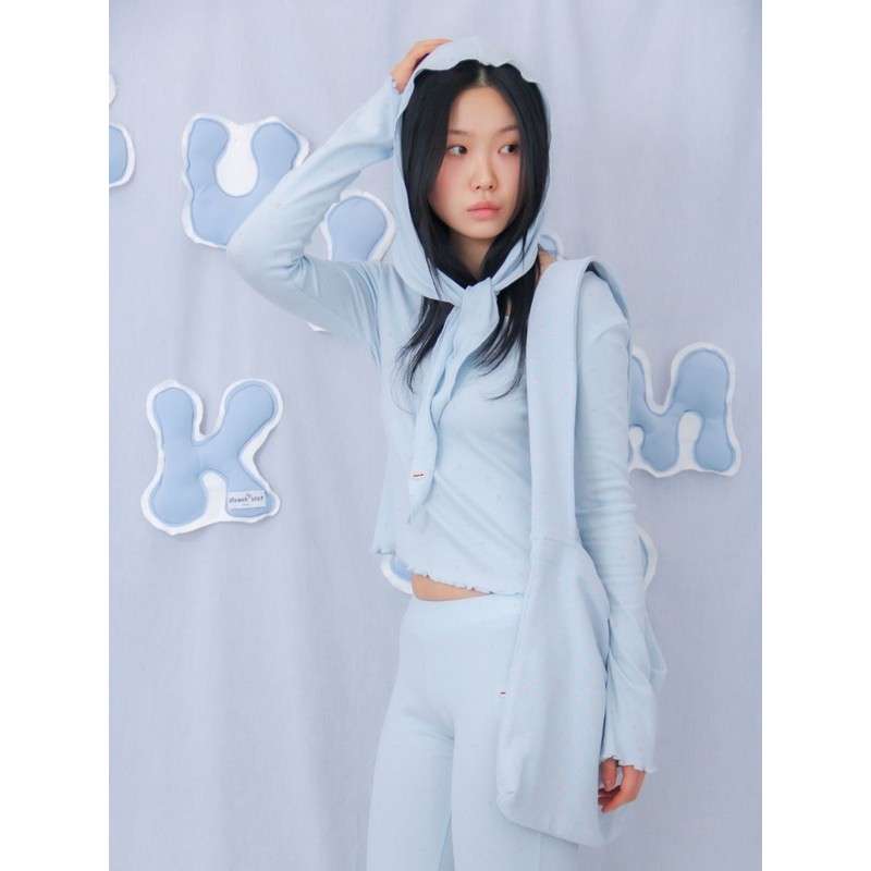 Gureumkim Cloud Kim Cherry Head Scarf (2 Colors)