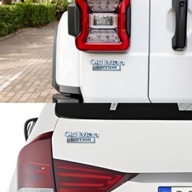 2PCS Old Man Edition Car Badge,3D Emblem Sticker Badge Old Man Edition Car Emblem Motorcycle Truck Emblems for Cars Side Rear Tailgate Bumpe for All (A) (B)