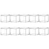 Operitacx 10pcs Small Acrylic Boxes with Lids Clear Acrylic Plastic