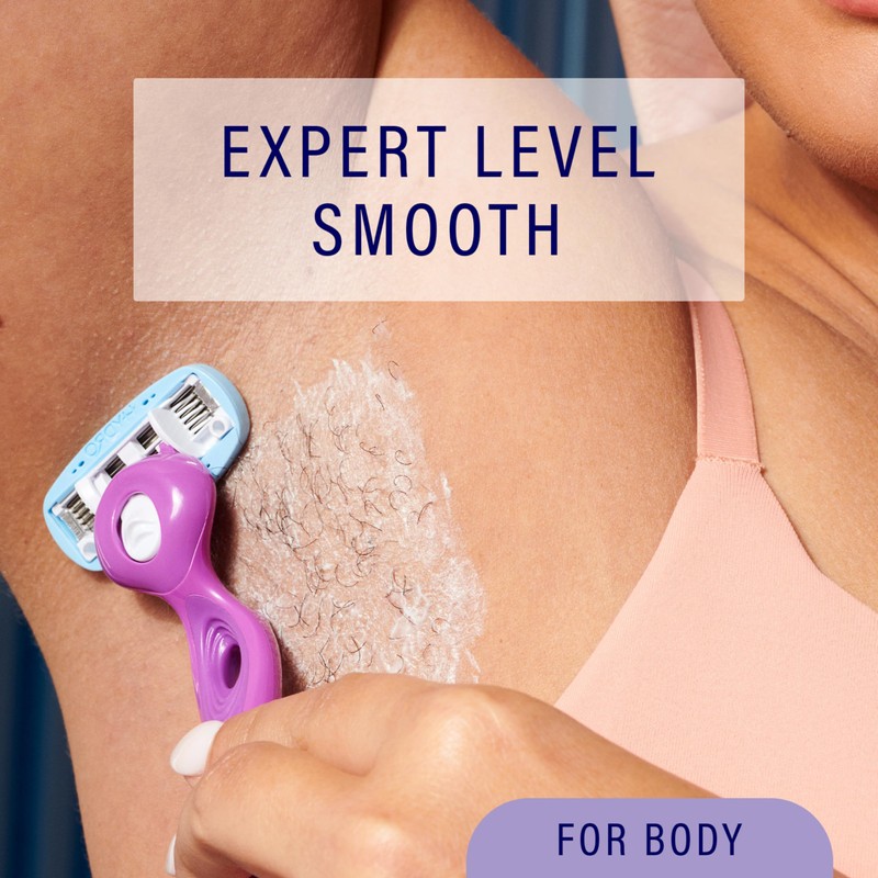 Schick Hydro Silk Moisture Razor Blade Refills, 6 Count |