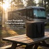 Xygobla Camping Toilet Storage Bag Zip Cover