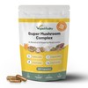 Mushroom Complex 6 Lions Mane Mushroom 120 Capsules High Strength Vegan Supplement with Lions Mane, Reishi, Chaga Mushroom Powder, Shitake, Cordyceps