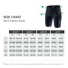 MY KILOMETRE Mens Triathlon Shorts with Adjustable Drawstring Easy Reach