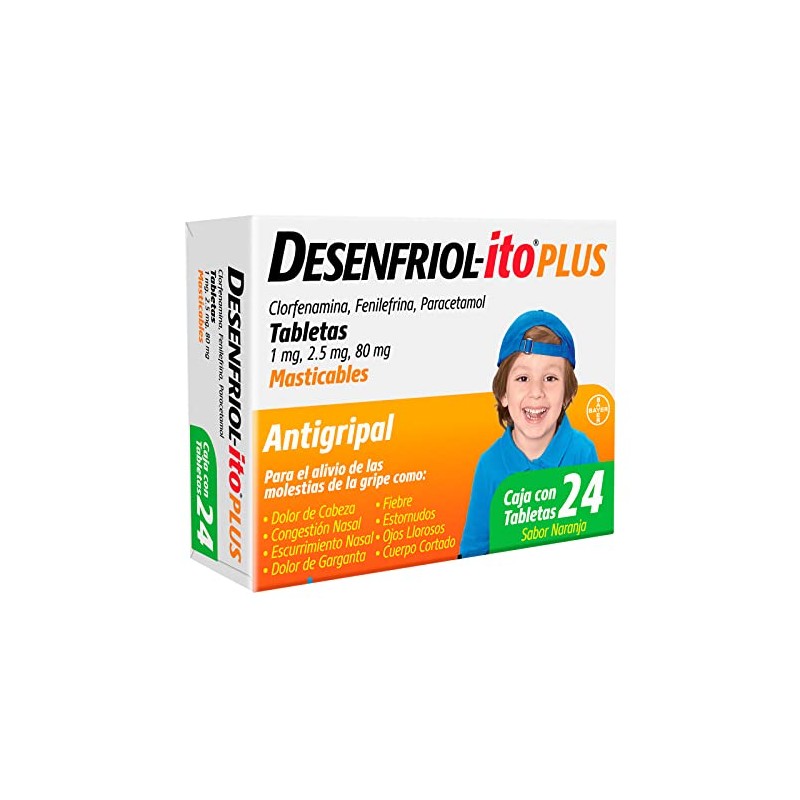 Antigripales Plus, 24 Tabletas