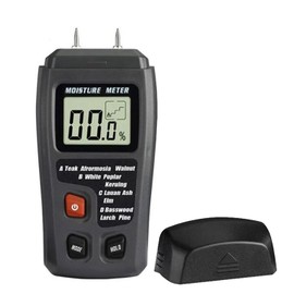 Gasea Digital Wood Moisture Meter Damp Meter Moisture Detector Humidity Measuring with HD LCD for Wood Firewood Cardboard Paper