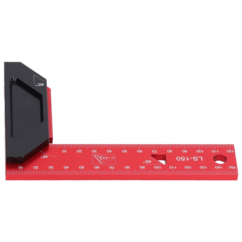 Aluminum Framing Woodworking Squares High Accuracy L Scribing Ruler with