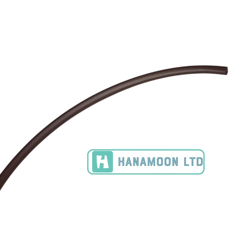 1 Metre Length of Brown PVC Electrical Wire Sleeving 3mm