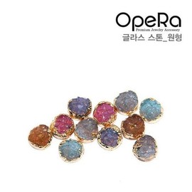 Nail Nara OpeRa Glass Stone_Round (S2123333) / OpeRa 글라스스톤_원형 (S2123333)