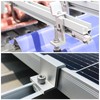 sourcing map Solar Panel Middle Clamps 35mm Aluminium Solar Panel