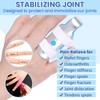 Wisesso Finger Splint, 3pcs Finger Brace Joint Stabilizer Knuckle Immobilization