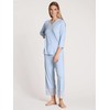 CALIDA Elegant Dreams Ladies 7/8 Pyjamas Airy Cut with Lace