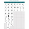 Louvolite Push Button Remotes for 1200/1800 Series Motorised Blinds -