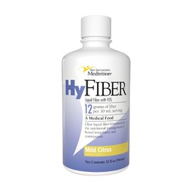 Medtrition HyFiber Daily Liquid Fiber for Regularity and Soft Stools, 12 Grams Soluble Fiber, 32 fl oz 1 Bottle