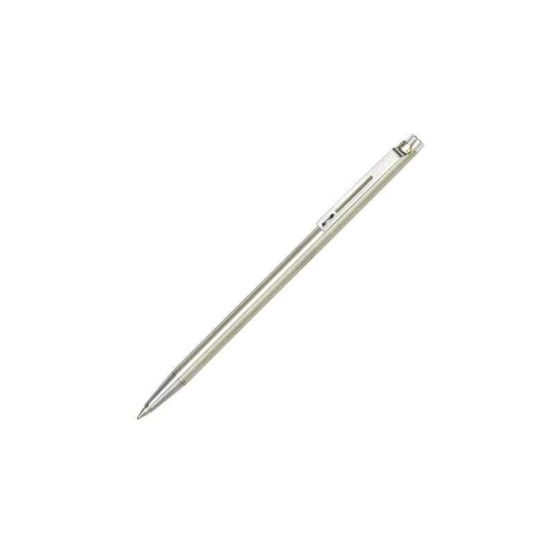 Pilot Birdy Stainless Steel Body Mini Ballpoint Pen, 0.7 mm,
