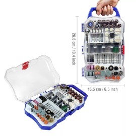 WORKPRO Rotary Tool Dremel Accessory Kit 416 PCS Grinding Sanding Polishing Tool