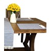 Chevron Placemats – Large 13 x 19-inch Cotton Yarn and