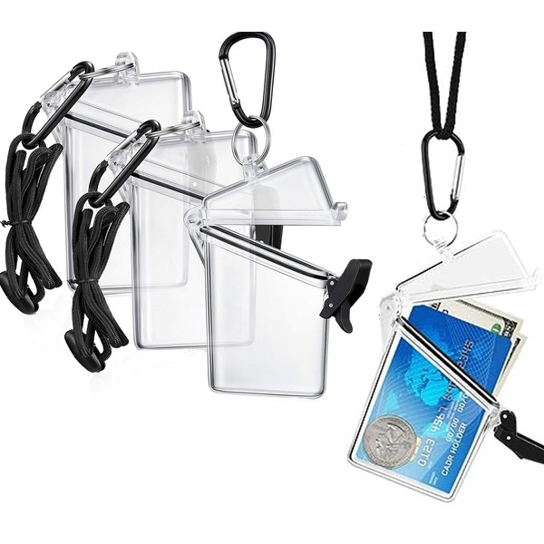 Funda Impermeable para identificación/Insignia, Funda impermeable para tarjetas de identificación,