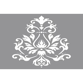 RAYHER HOBBY 38901000 Stencil brocade motif, 30.5 x 30.5 cm, polyester, SB-Btl 1 piece