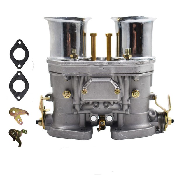 Silscvtt 2 Barrel Carburetor Carburetor Carb Replacement for Weber 40