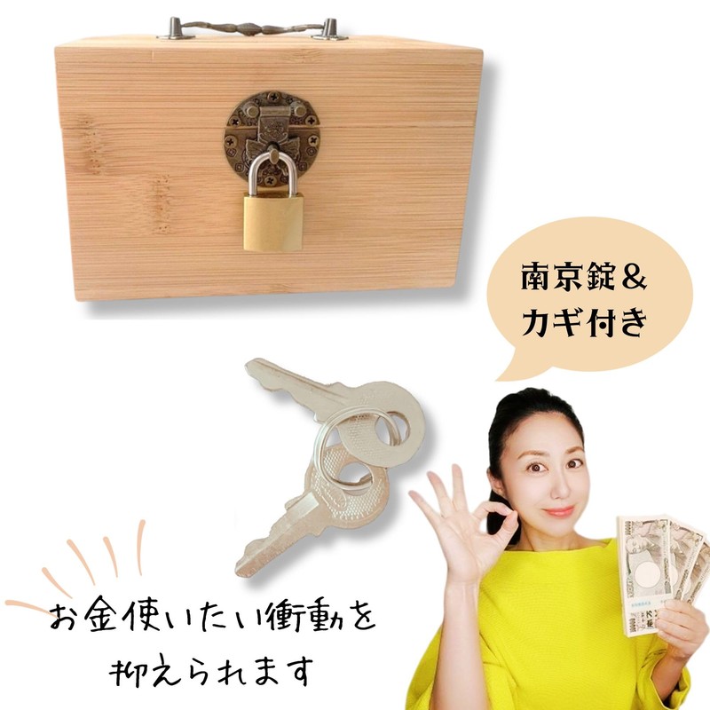 Leiasnow Money Box with Lock, Money Box, Donation Box, Can