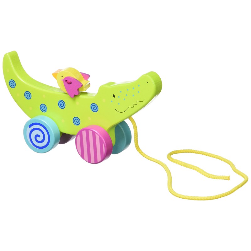 GoKi 54917 Pull-Along Crocodile Toy