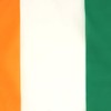 Ivory Coast Flag 18'' x 12'' cords - Ivorian SMALL