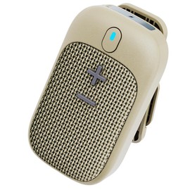 Wearable Bluetooth Speaker, IPX5 Water-Resistant Magnetic Clip-On Wireless Portable Mini Speaker,Built-in Mic for Hands-Free Music and Calls,Off White - Color: Off White