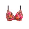 Elomi Swim Cabana Nights Underwired Plunge Bikini Top (42F, Multi)