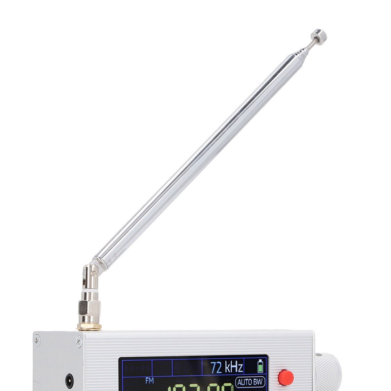 Full Band Radio Receiver 2in LCD Display 144‑27000Khz 65Mhz‑108Mhz Shortwave