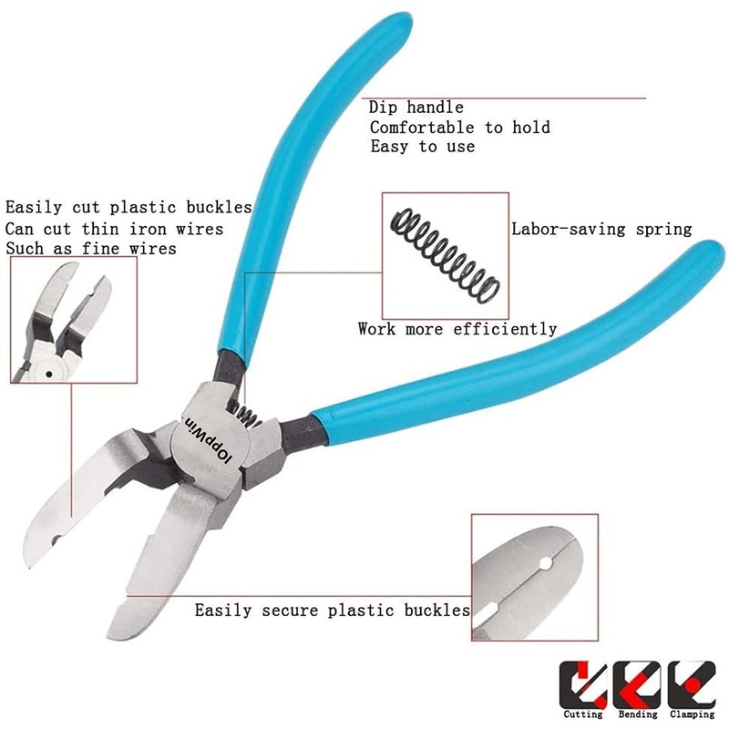 IOppWin Panel Clip Pliers, Auto Trim Removal Fastener Plier Car