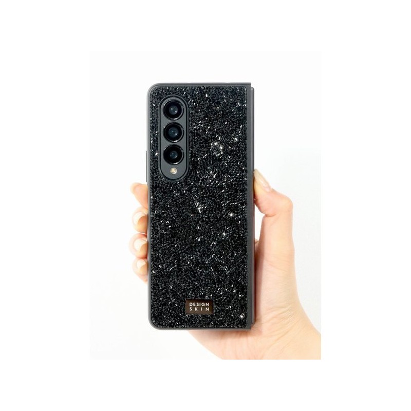 Designskin (신세계김해점)( 갤럭시 Z폴드4 ) 크리스탈 바타입-블랙 ITM15877 (Shinsegae Gimhae)