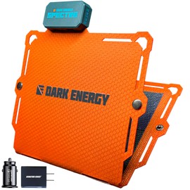 Dark Energy Spectre Folding 8W Solar Panel | Charges USB-C and USB-A Device | Ultra-Durable, IPX7 Waterproof, Lightweight Off The Grid Solar Powerhouse with Signature Series Charge Anywhere Bundle