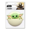 3D Magnet Grogu In Cradle 4Cm