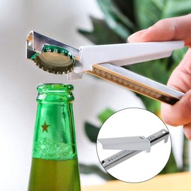 Bottle Opener Food Grade Stainless Steel Jar Opener Adjustable Bottle Opener Easily Opens Bottle Lid for Elderly Children of Seniors and Arthritis Sufferers